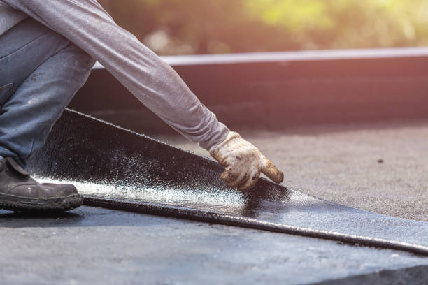Professional Crawl Space Encapsulation technician working in Crestline, OH